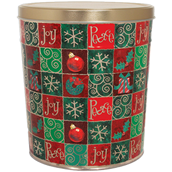 3LB Holiday Checkers Tin with Barbeque